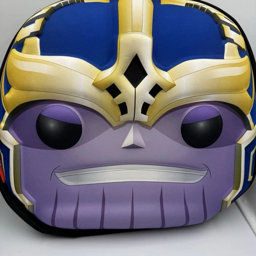 NWOT Funko‎ Pop Marvel THANOS 3D Head Collectors PoP Carrying Case Backpack